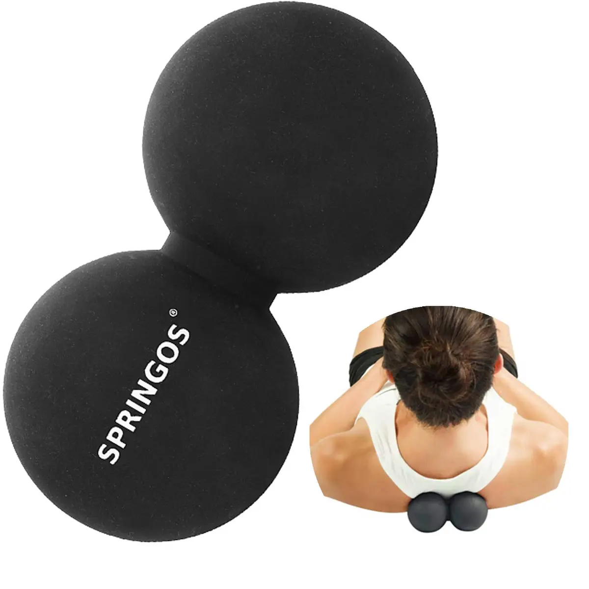 Masāžas bumba Springos FA0053 — portatīvs