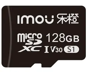 Карта памяти MicroSD IMOU ST2-128-S1 — 128 ГБ, Class 10, U3, V30, NAND, чёрная
