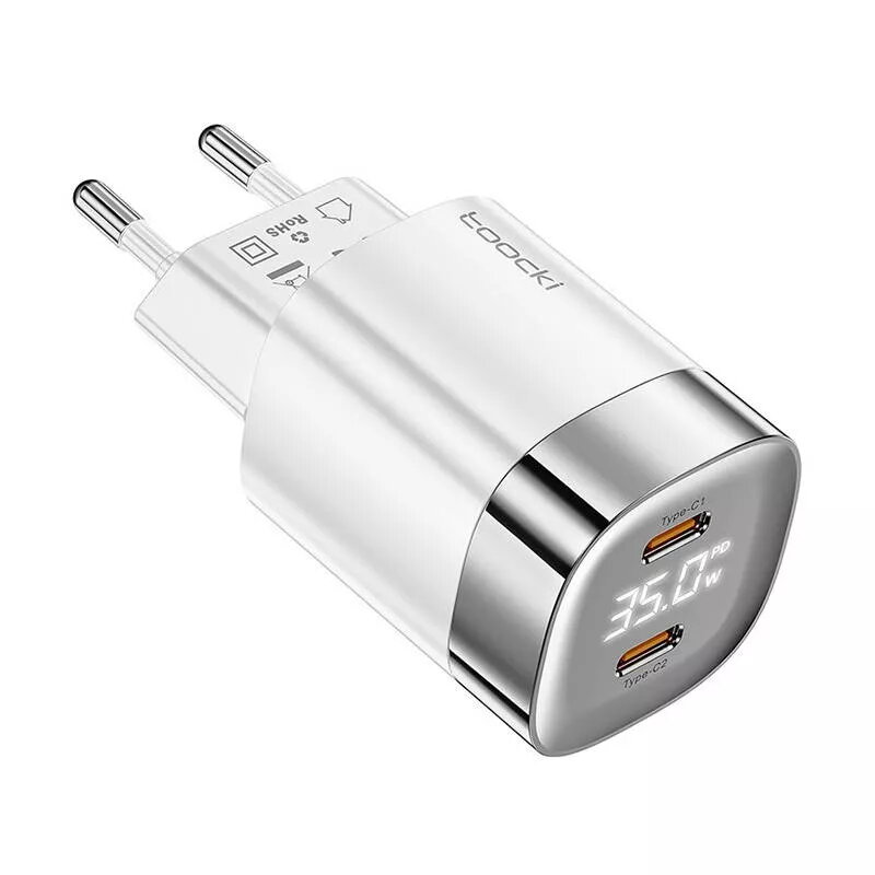 Lādētājs Toocki TCTAC-ZXB01 2xC GaN 35W