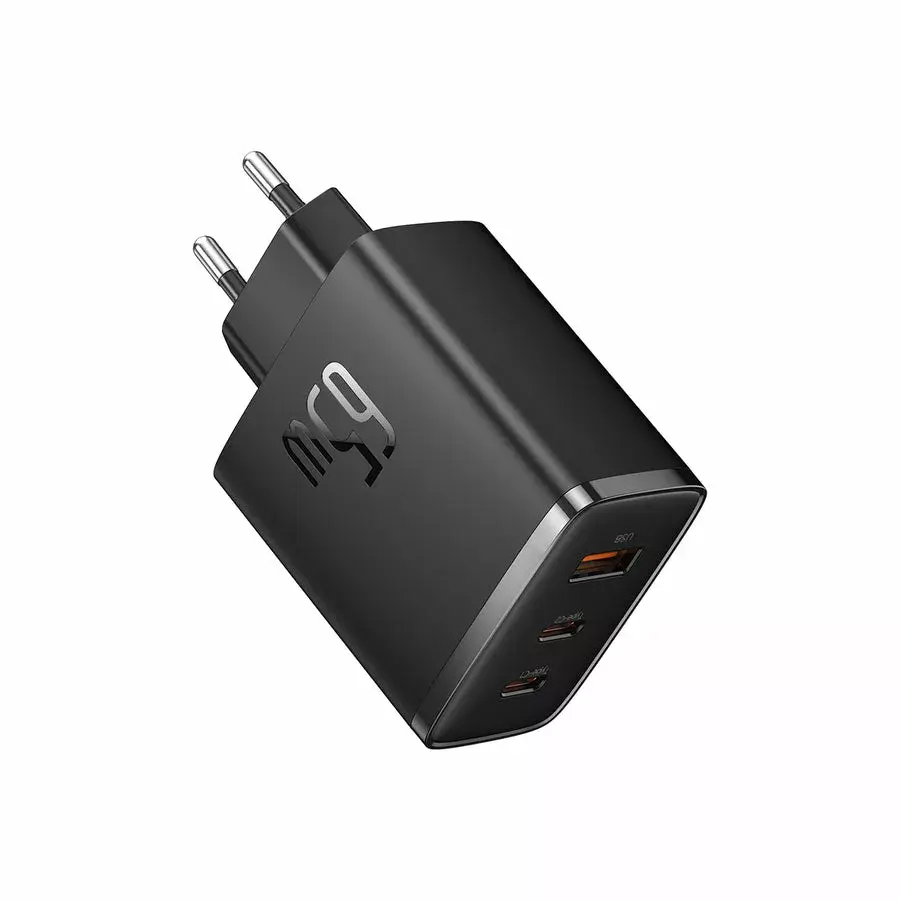 Baseus Cube Pro 65W 3‑portu ātrais lādētājs ierīcēm Photo 3