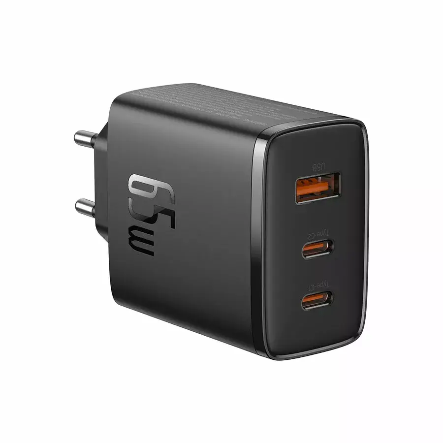 Baseus Cube Pro 65W 3‑portu ātrais lādētājs ierīcēm Photo 5