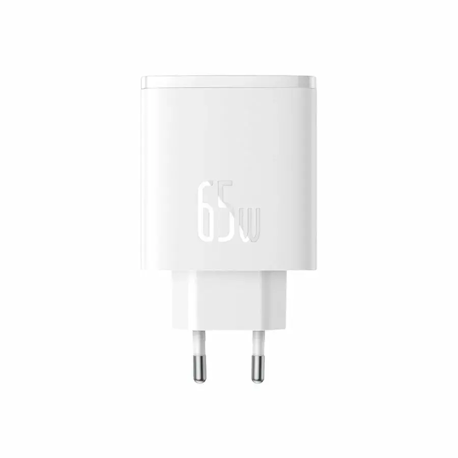 Baseus Cube Pro 3 Ports Fast Charger 65W Photo 3