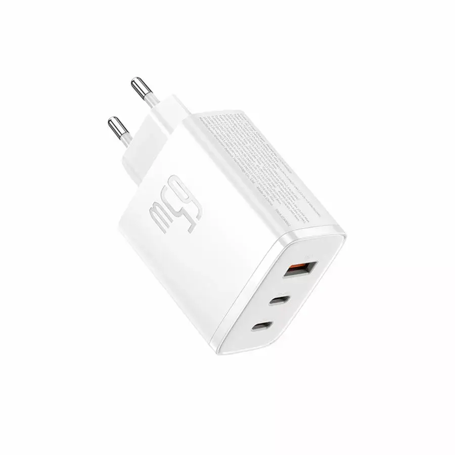 Baseus Cube Pro 3 Ports Fast Charger 65W Photo 4