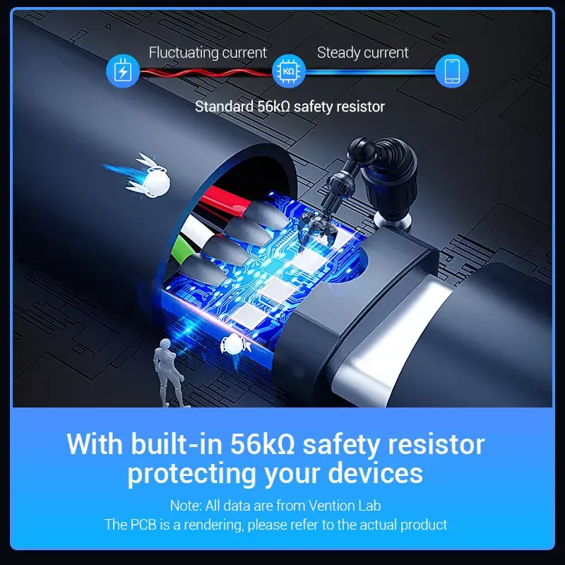 Vention USB 2.0 A–C kabelis COKBC 0,25 m Photo 5