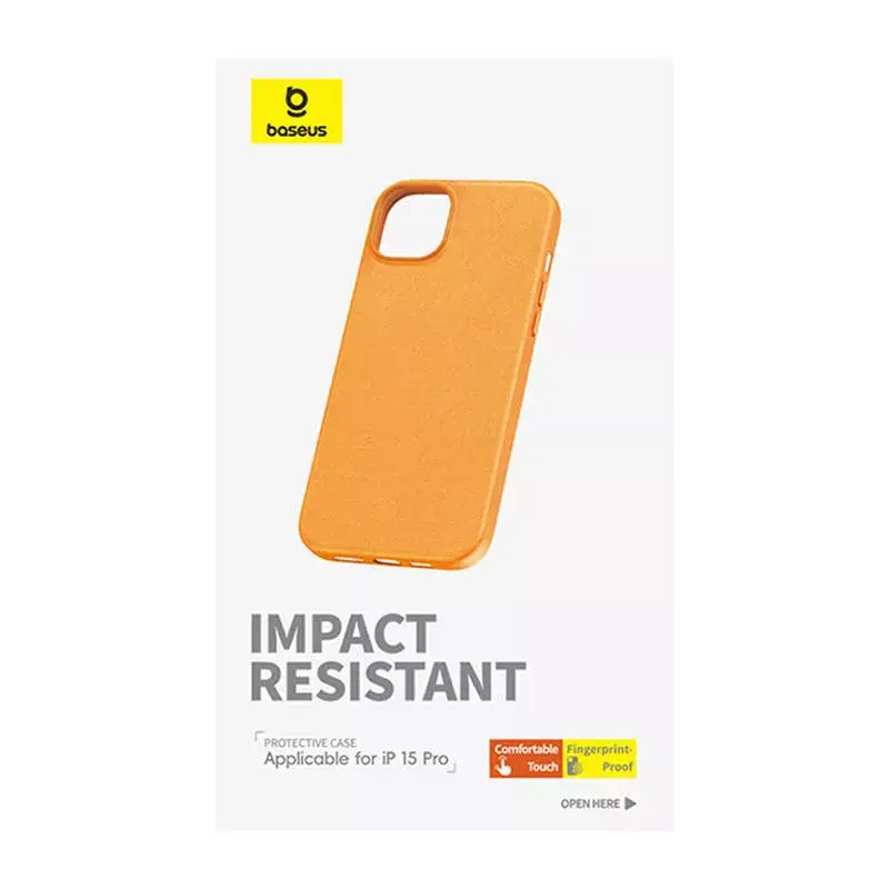 Phone case Baseus Fauxther Series for iPhone 15 Pro Max Photo 3