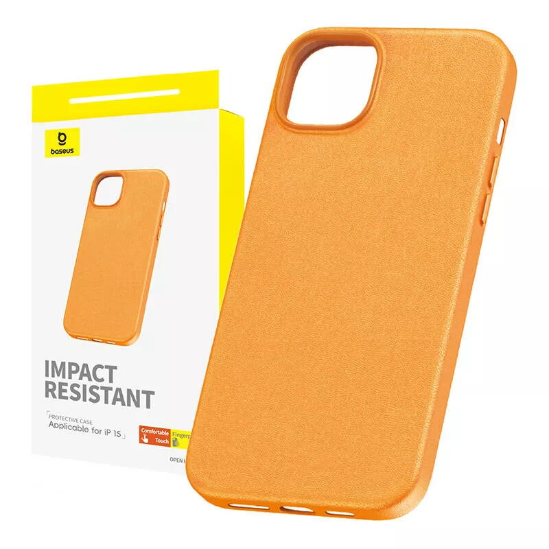 Vāciņš Baseus iPhone 15 Fauxther Series