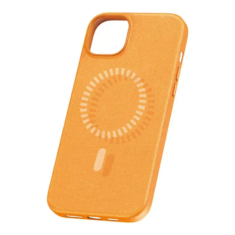 Baseus Magnetic Fauxther Case for iPhone 15 Plus Photo 2