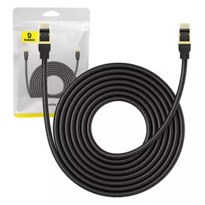 Сетевой кабель Baseus B0013320A111-06 RJ45 Cat.8 8м черный
