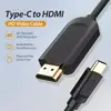Vention Type-C to HDMI Cable 1.5M Black Photo 5
