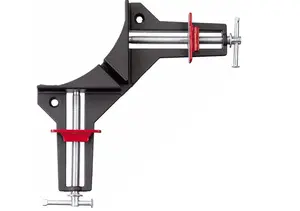 Angle clamp set Bessey Group WS1 — 12 pieces, metal woodworking/assembly clamps
