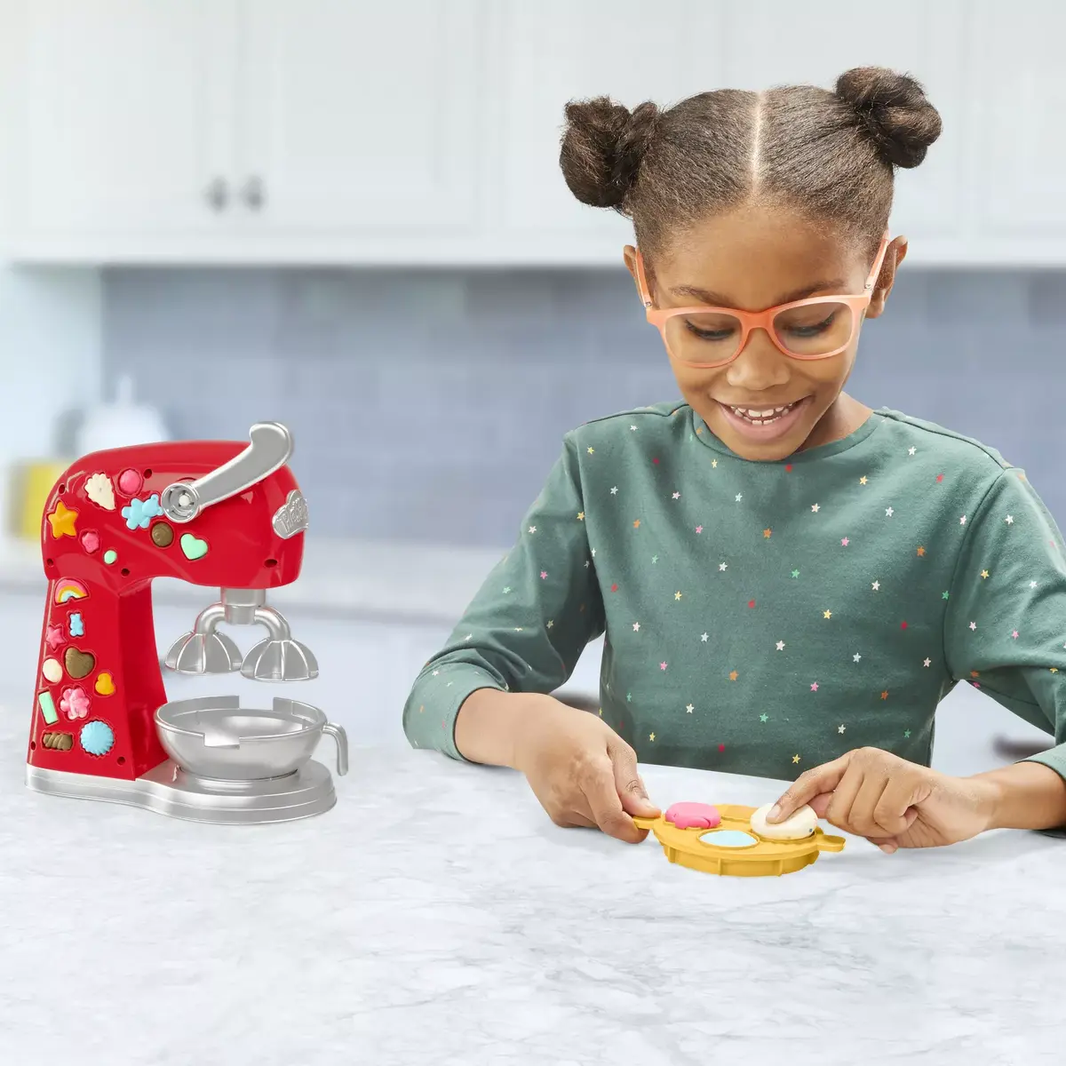 Children's cooking kit Hasbro Play-Doh Kitchen Creations Magical Mixer Playset Photo 11