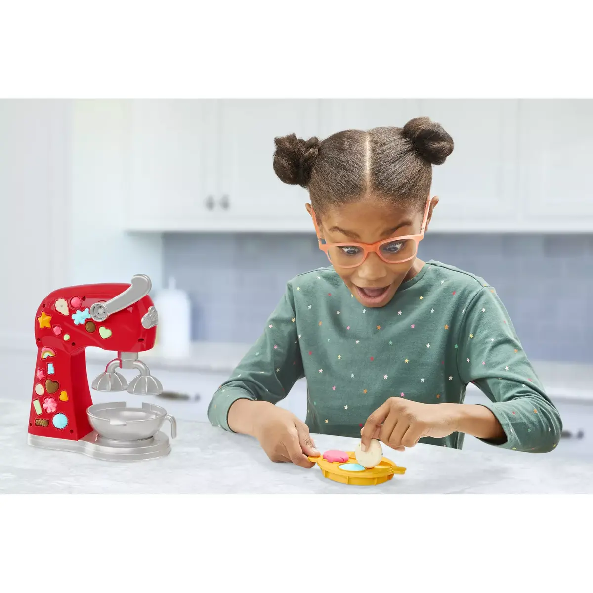 Children's cooking kit Hasbro Play-Doh Kitchen Creations Magical Mixer Playset Photo 19