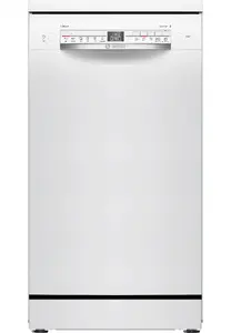 Freestanding Slimline Dishwasher Bosch Serie 2 SPS2HKW58E with 10 place settings, Home Connect, 46 dB, and 6 programs