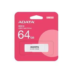 ADATA UC310 USB zibatmiņa 64 GB USB Type-A 3.2 Gen 1 (3.1 Gen 1) Balts