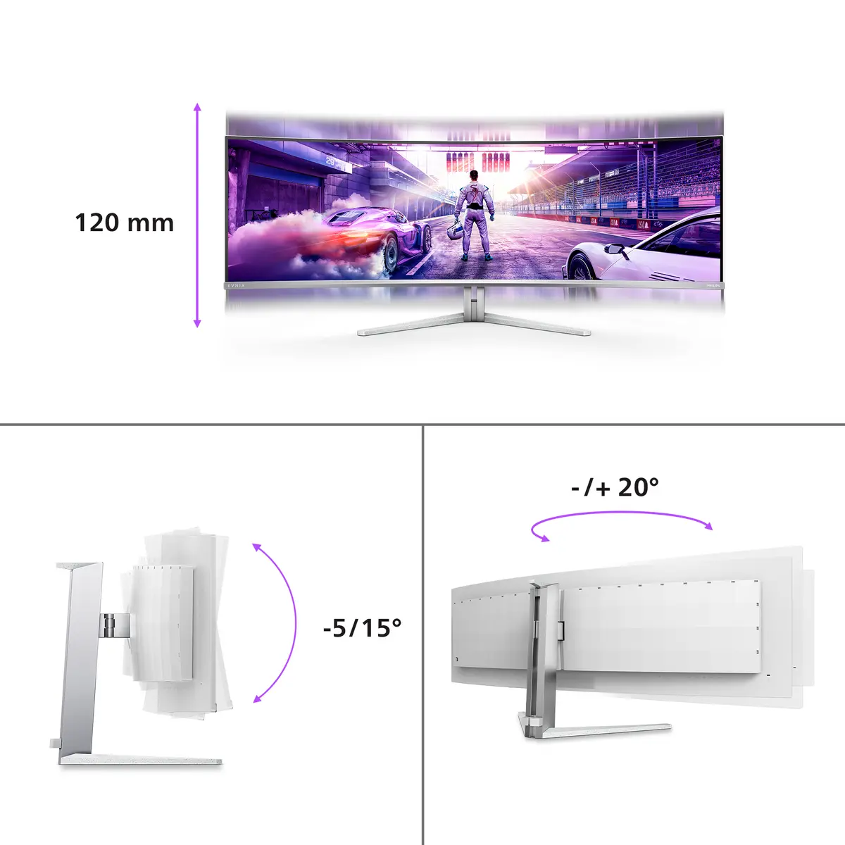 Монитор Philips Evnia 8000 49M2C8900/00 Photo 3