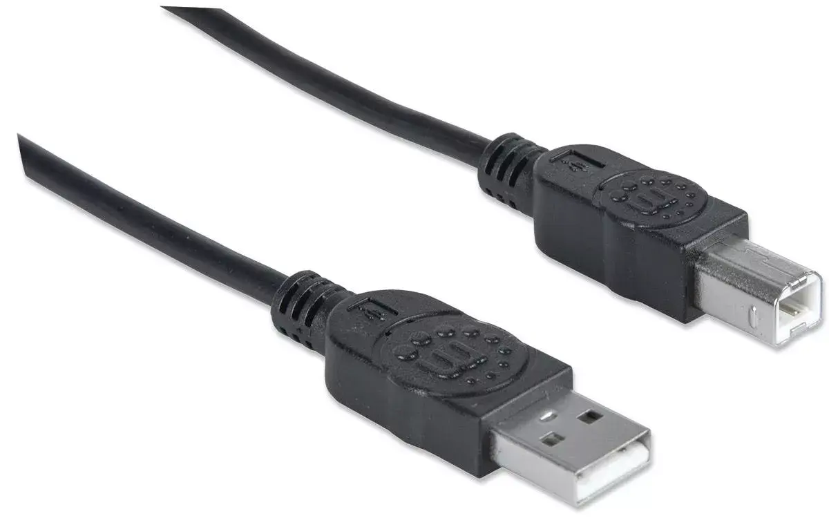 USB-A uz USB-B kabelis Manhattan 333382 Photo 2