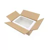 Superbox A4 kaste 305×215×85 mm ar PVC logu Photo 3