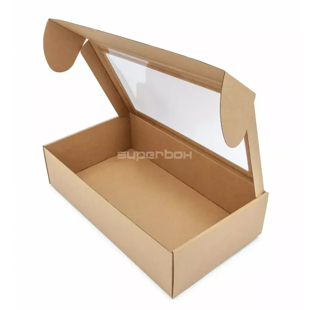 Dāvanu kārba Superbox 340x195x85 mm ar logu Photo 2