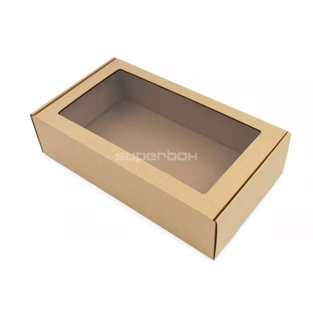 Dāvanu kārba Superbox 340x195x85 mm ar logu Photo 5