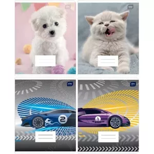 Blociņš 12l., ar kastēm PETS/CARS INTERDRUK