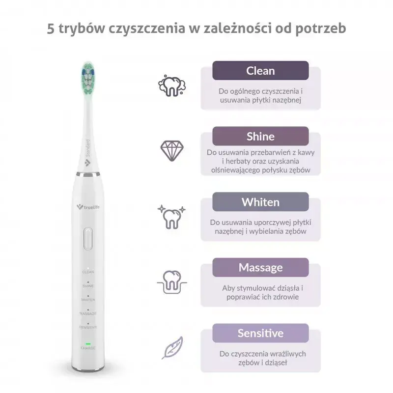 TrueLife SonicBrush Clean30 Sonic Toothbrush Photo 2