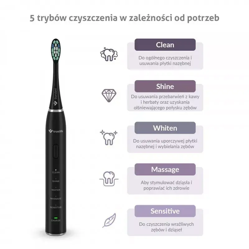 TrueLife SonicBrush Clean30 soniskā zobu birste Photo 2