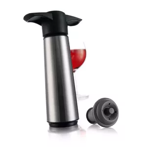 Vacu Vin Wine Saver vīna vakuuma pumpis Plastmasa, Nerūsējošs tērauds