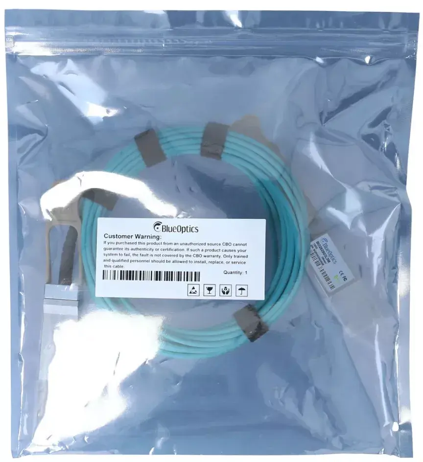 InfiniBand/optiskā šķiedra kabelis BlueOptics UACC-AOC-QSFP28-3M-BO Photo 5