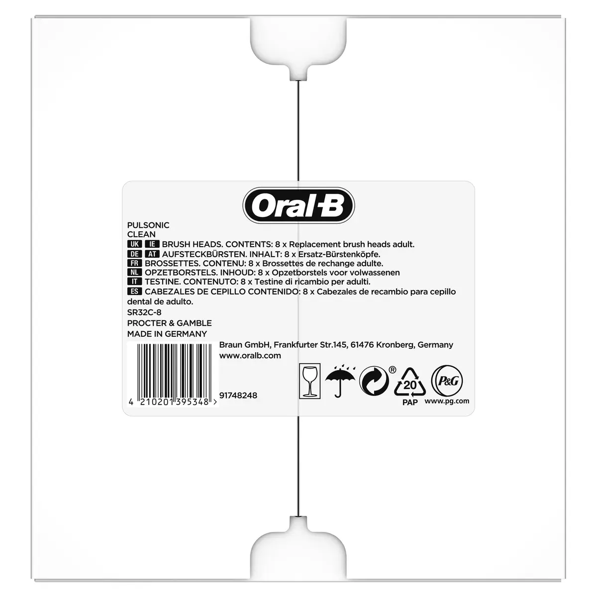 Zobu birstes galva Oral-B Pulsonic Clean 81748491 Photo 2