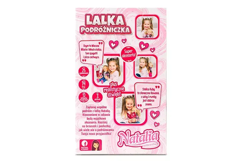 Leļļa Artyk Natalia the traveler 41 cm Photo 2