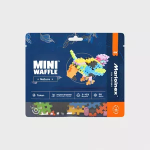 Blocks Mini Waffle Nature - Toucan 50 pcs