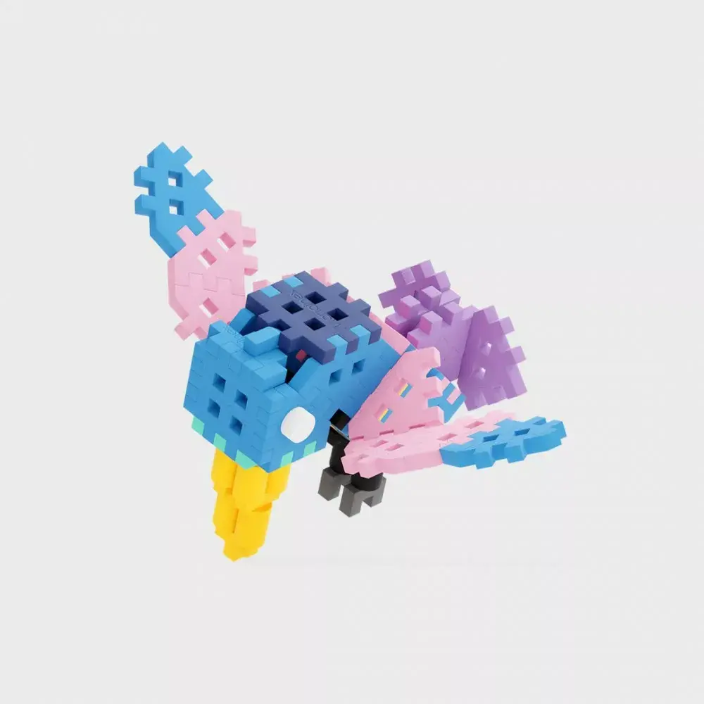 Marioinex Blocks Mini Waffle nature — Humming-bird, 50 gab. Photo 3