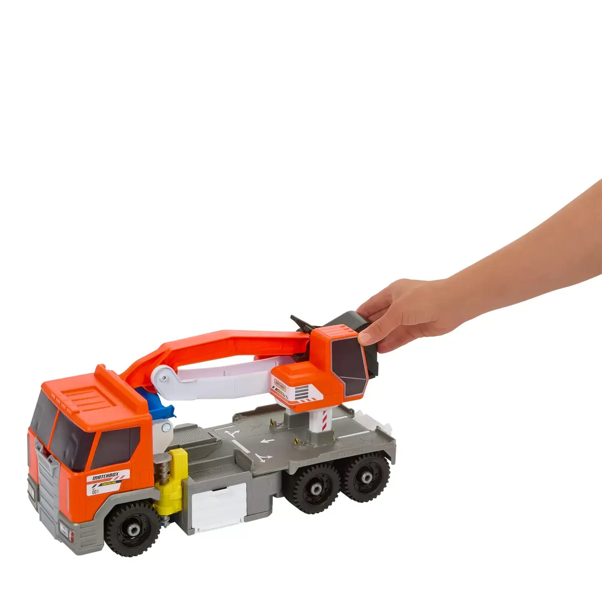 MATTEL Matchbox Action Drivers Transforming Excavator Photo 2
