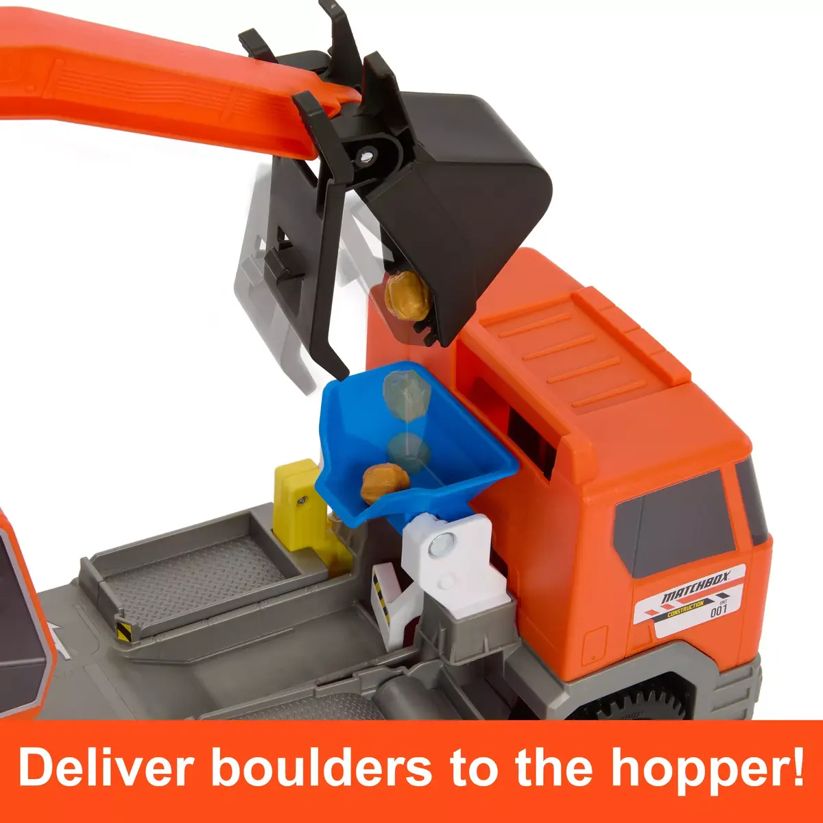 MATTEL Matchbox Action Drivers Transforming Excavator Photo 9