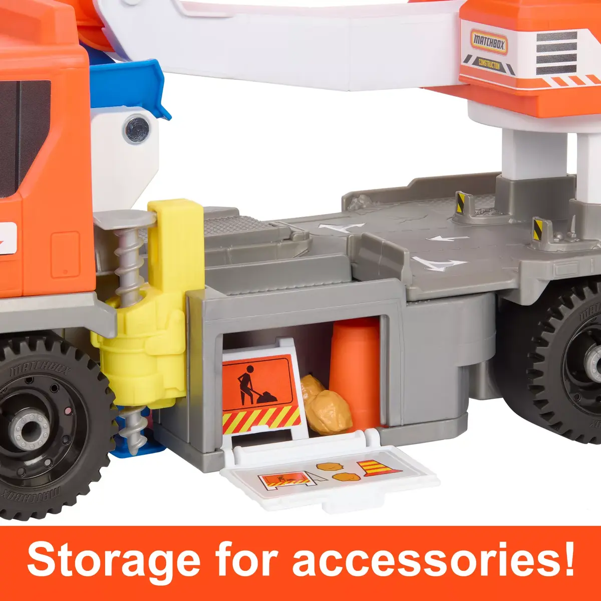 MATTEL Matchbox Action Drivers Transforming Excavator Photo 10