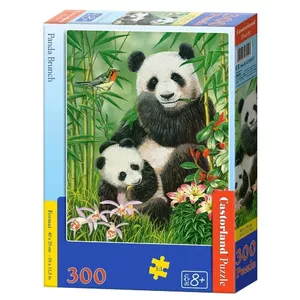 Puzles 300 elementi Panda vēlās brokastis