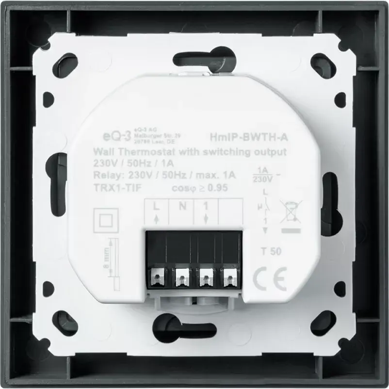 Настенный термостат HomeMatic HmIP-BWTH-A 230В Photo 5