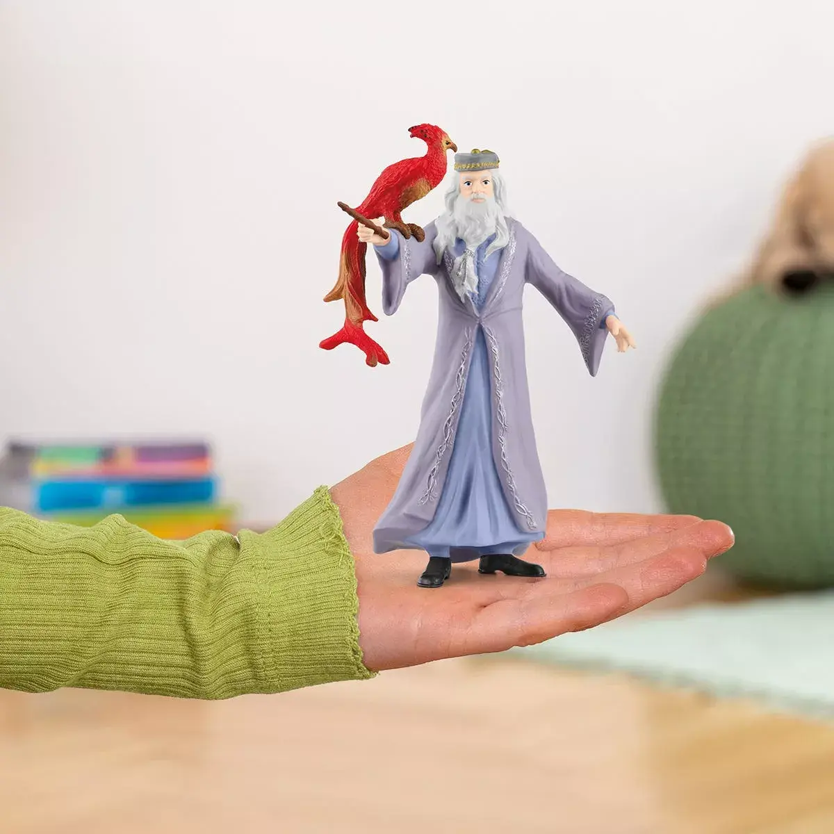 Figūra Schleich Albus Dumbledore un Fawkes Photo 3