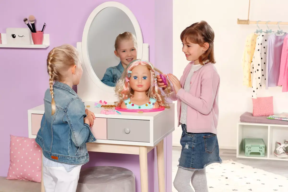 Lelle grima un matu veidošanas komplekts Zapf Creation BABY born Sister Styling Head Princess Photo 15