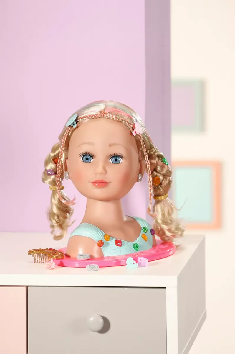 Lelle grima un matu veidošanas komplekts Zapf Creation BABY born Sister Styling Head Princess Photo 16