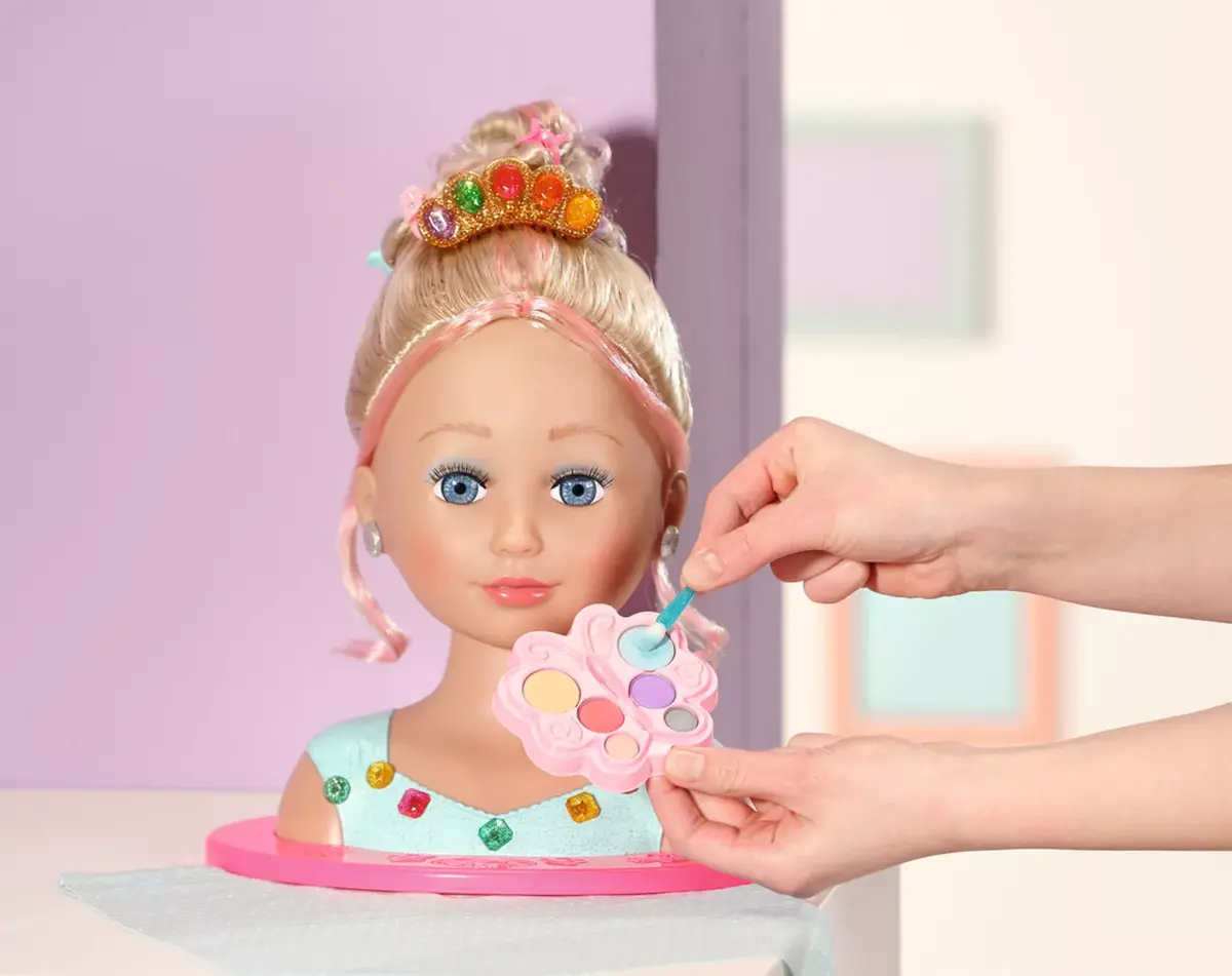 Lelle grima un matu veidošanas komplekts Zapf Creation BABY born Sister Styling Head Princess Photo 20