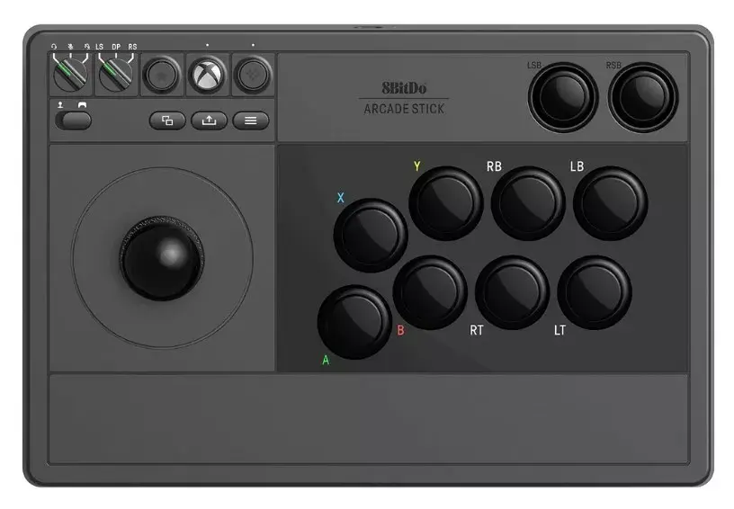 Joystick 8Bitdo Arcade Stick Black Photo 12