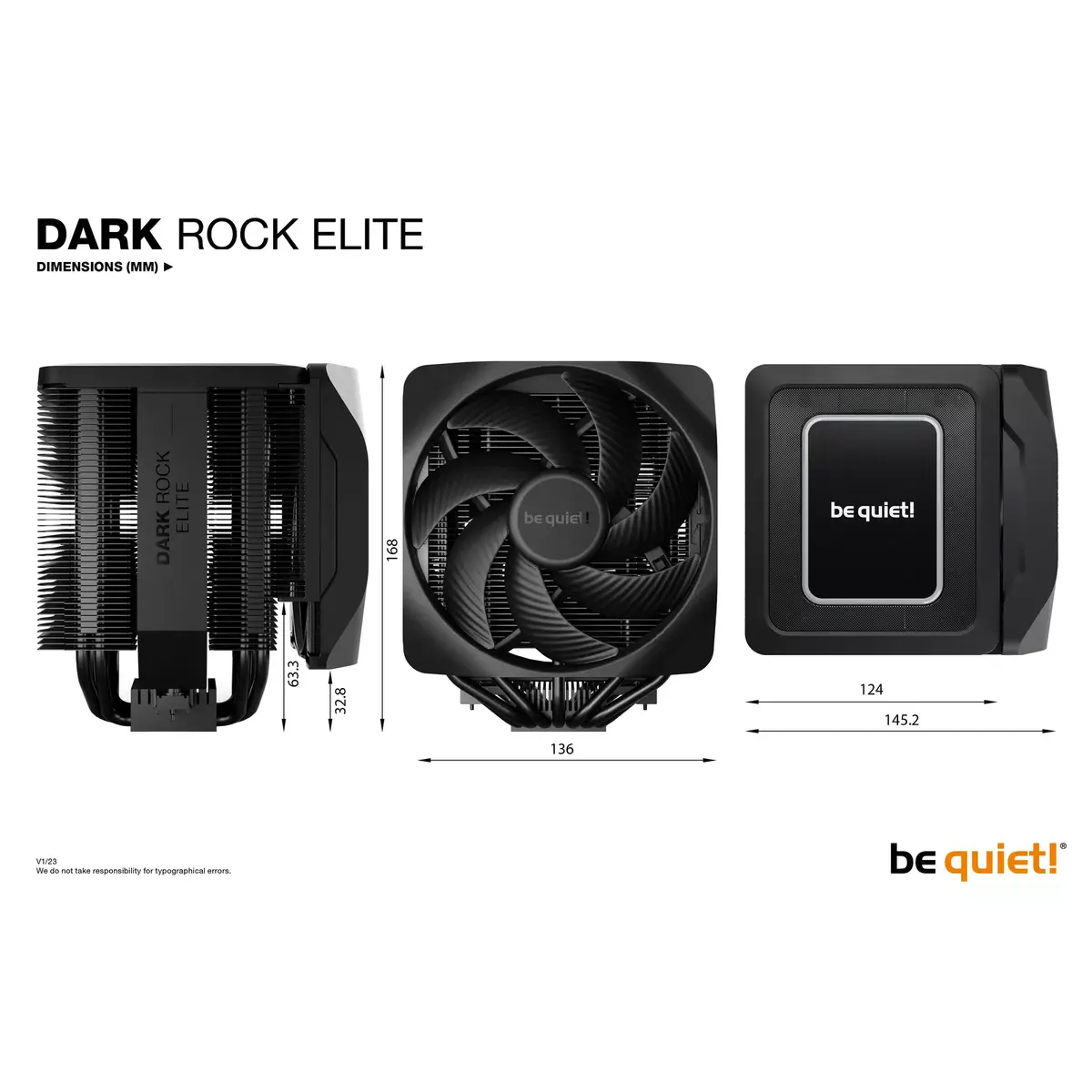 Gaisa dzesētājs be quiet! Dark Rock Elite Photo 9