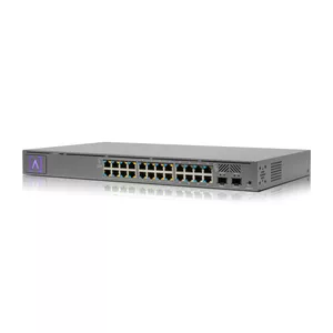 Managed Gigabit Ethernet PoE Switch ALTA LABS S24-POE — 24x Gigabit (10/100/1000), 2×SFP+, 88 Gbit/s, 1U, Grey