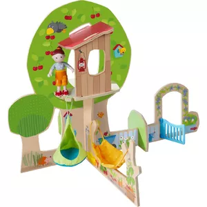 Play set HABA Little Friends Garden & Forest scenery – wooden figures and accessories, imaginative role-play set