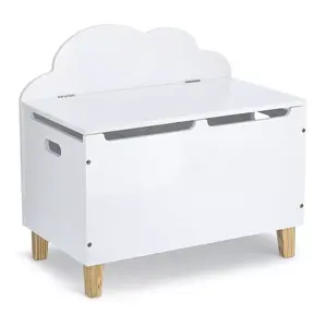 Wooden Cloud Box ZELLER 13509 — decorative storage box in cloud shape