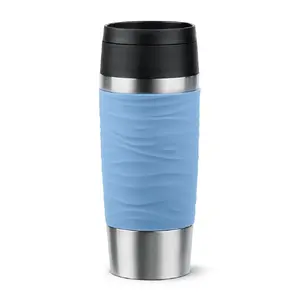 EMSA Термокружка Travel Mug Waves Синий Нержавеющая сталь с полипропиленовой крышкой
