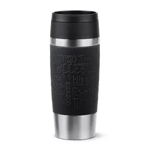 Termokrūze EMSA Classic N2020200 360 ml Melna Nerūsējošā Tērauda