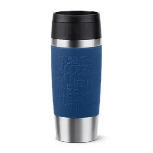 EMSA Travel Mug Classic N2020300 360 ml Black Blue Stainless Steel