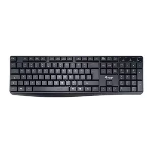 Equip 245215 клавиатура USB QWERTY Американский английский Черный